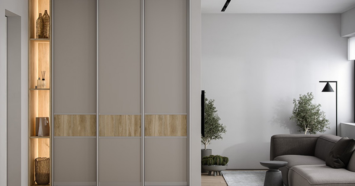 Гардеробные шкафы и системы хранения ЗОВ на заказ в Минске