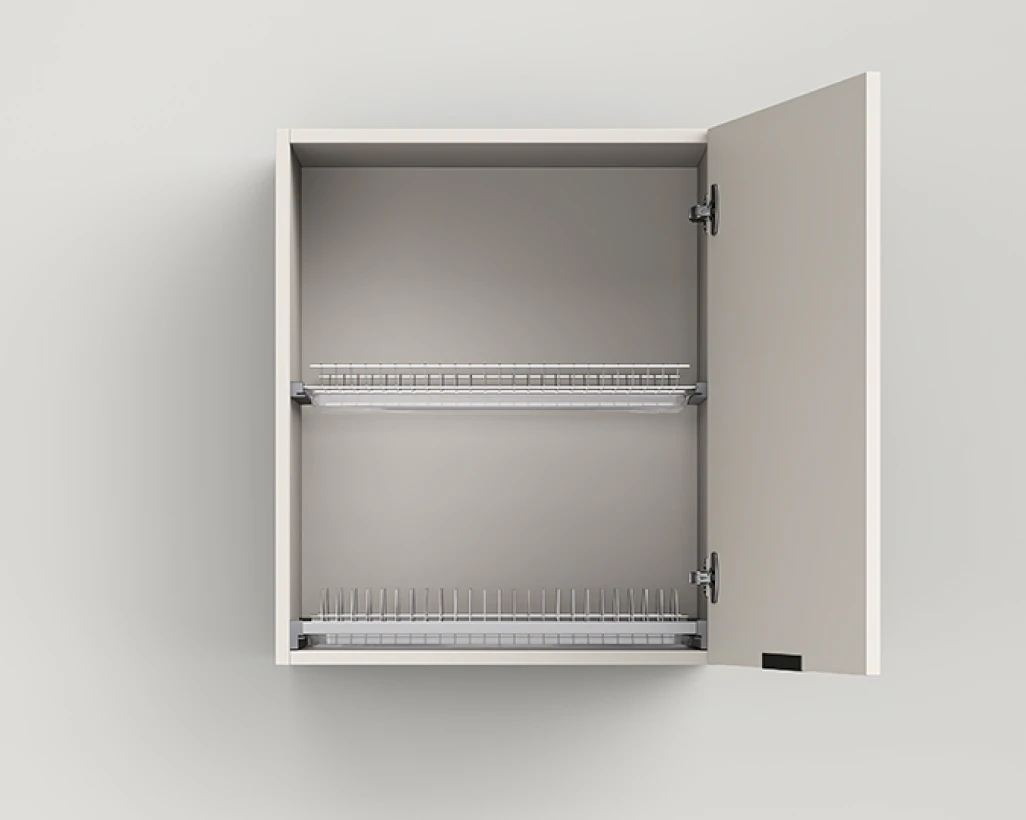 СУШКА ДЛЯ ПОСУДЫ В ВЕРХНИЙ ШКАФ (ХРОМИРОВАННАЯ СТАЛЬ)